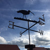 Curlew Weathervane The Curlew Weathervane by Black Fox Metalcraft Ltd features a bird silhouette and compass points, offering lasting coastal charm with rust protection—perfect for celebrating coastal birds in any weather.