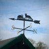Fox and Badger Weathervane Fox and Badger Weathervane