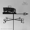 Austin 7 Chummy Weathervane Austin 7 Chummy weathervane photo showing celtic arrow option.