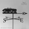 Austin Healey 3000 Weathervane Austin Healey 3000 weathervane with celtic arrow option selected.