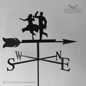 Charleston weathervane with traditional arrow.