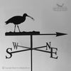 Curlew Weathervane Curlew weathervane with traditional arrow.