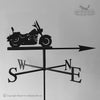 Harley Davidson Softail Classic Weathervane Harley softail classic weathervane with traditional arrow selected.