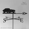 E Type Jag weathervane with celtic arrow chosen.