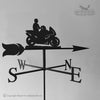 Joey Dunlop Statue Weathervane Joey Dunlop weathervane with traditional arrow selected.