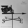 Steam Engine weathervane with traditional arrow selected.
