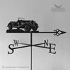 MG MGTD Weathervane MGTD weathervane with celtic arrow selected.