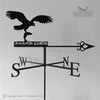 Osprey weathervane with celtic arrow selected.