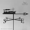 Spanish fishing boat weathervane with celtic arrow selected.