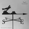 Spitfire weathervane with traditional arrow chosen.