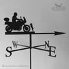 Triumph Tiger and Dog Weathervane Triumph Tiger weathervane with traditional arrow selected.