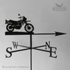 Yamaha XT500 weathervane with traditional arrow chosen.