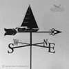 Yacht Tournel Weathervane Yacht weathervane with celtic arrow option.