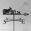 Yamaha SR500 and Dogs Weathervane Yamaha SR 500 weathervane with celtic arrow option.