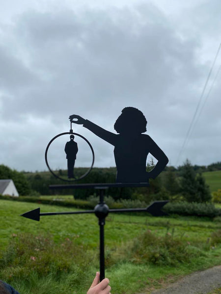 Freaky Weathervane Unusual Weathervane for a TV Prop – Black Fox Metalcraft Ltd