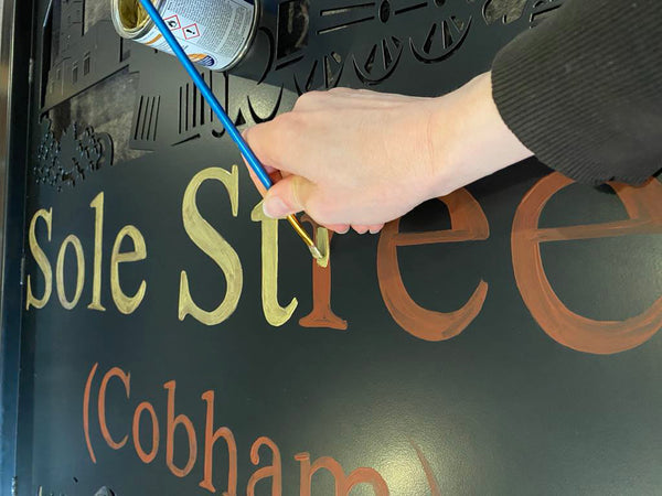 What to consider when designing a Village Sign – Black Fox Metalcraft Ltd