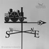 Brunel Locomotive weathervane with celtic arrow