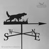 English Setter weathervane with trad arrow