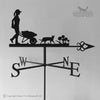 Lady Gardening Weathervane