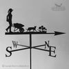 Woman Gardening Weathervane