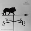 Lion weathervane with trad arrow