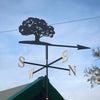 Oak tree weathervane