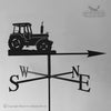 Ford 7810 Tractor Weathervane trad arrow