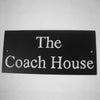 Hand painted house sign