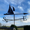 Custom XOD Yacht weather vane - a great personalised gift for a yacht owner