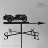 Austin 7 Ulster weathervane pictured with the traditional arrow.