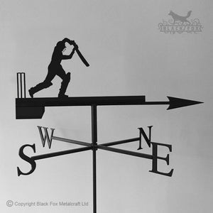 Cricket weathervane with traditional arrow