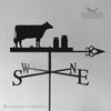 cow weathervane with celtic arrow selected.
