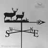 Deer weathervane with celtic arrow