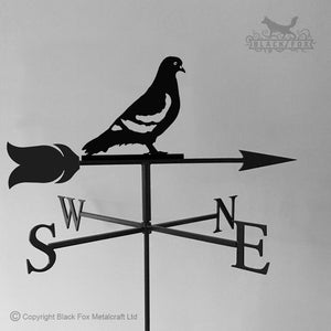 Homing Pigeon weathervane with traditional arrow selected.