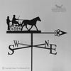 Horse and Trap weathervane with celtic arrow selected.