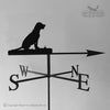 Labrador weathervane with celtic arrow chosen.