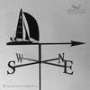 Norfolk Punt weathervane with traditional arrow option.