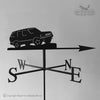 Range Rover weathervane with traditional arrow selected.