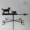 Red Setter and Terrier weathervane with traditional arrow selected.