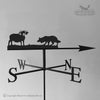 SHeep and Collie weathervane with traditional arrow chosen