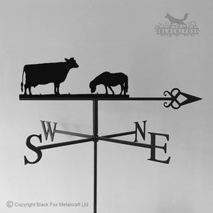 Cow and Horse weathervane with celtic arrow selected.