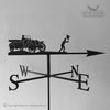 Vintage car weathervane with celtic arrow selected.
