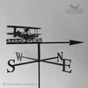 Plane weathervane with traditional arrow selected.