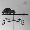 VW Beetle Weathervane with traditional arrow selected.