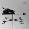 Ward La France weathervane with traditional arrow chosen.