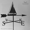 Yacht weathervane with traditional arrow option.